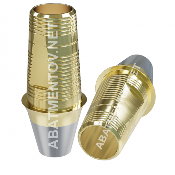 Титановое основание аналог конусных GEO, совместимое с Dentiumer 2.0mm Ротационный