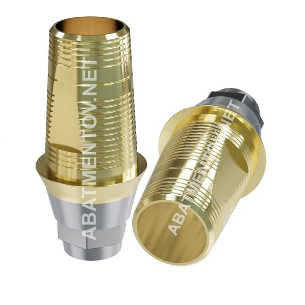 Титановое основание аналог конусных GEO, совместимое с Dentiumer 1.3mm Антиротационный 